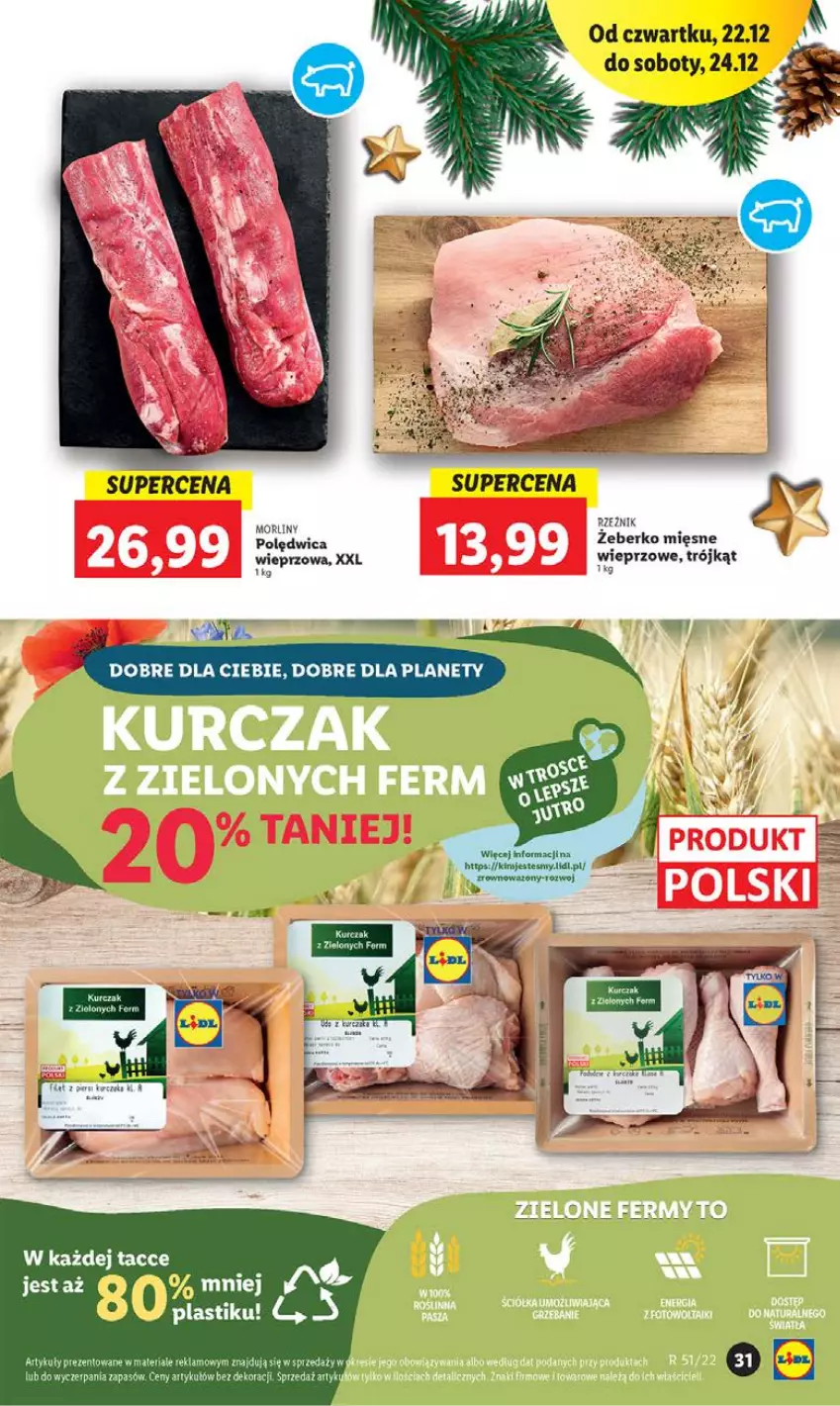 Gazetka promocyjna Lidl - GAZETKA - ważna 22.12 do 24.12.2022 - strona 37 - produkty: Morliny, Polędwica