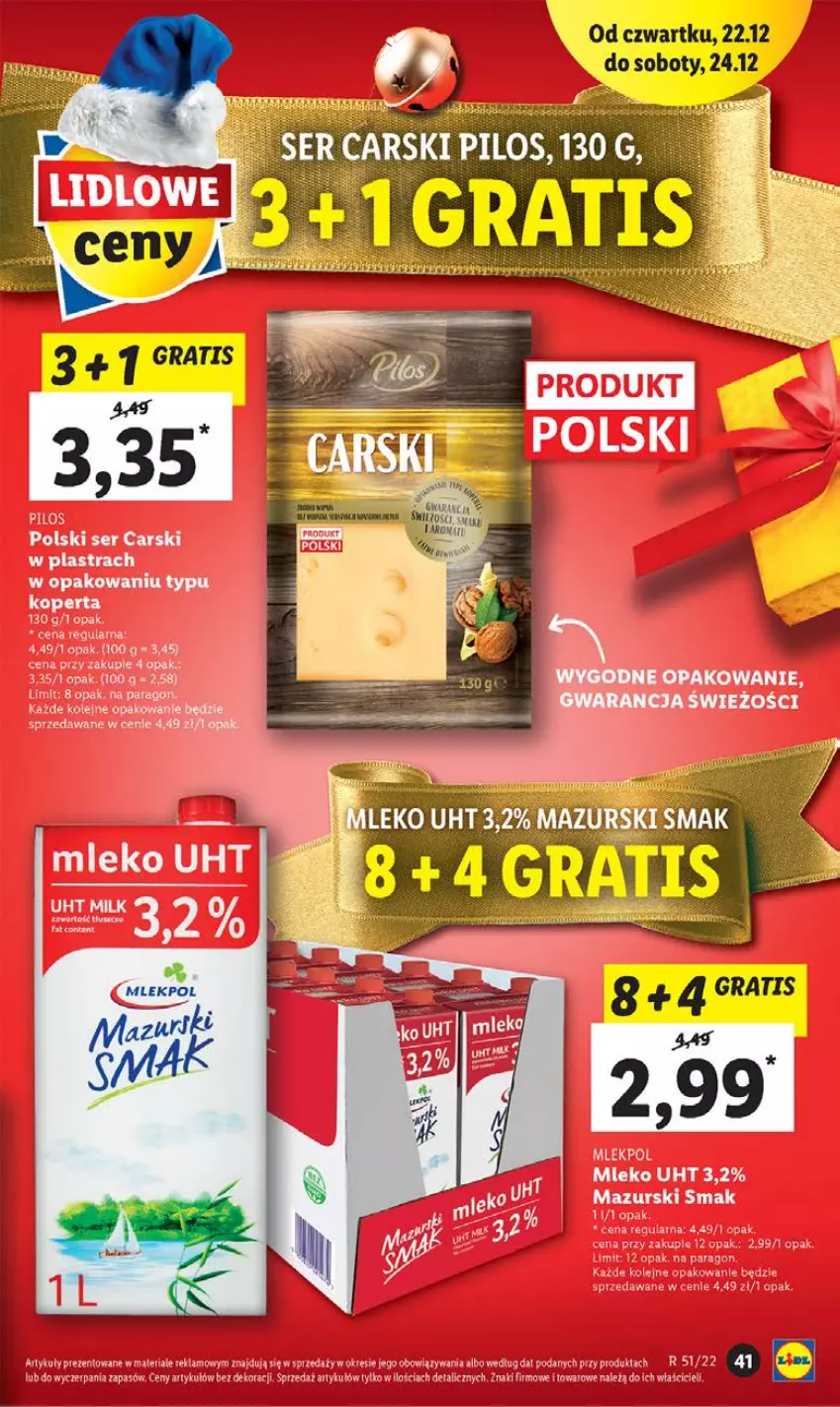 Gazetka promocyjna Lidl - GAZETKA - ważna 22.12 do 24.12.2022 - strona 47