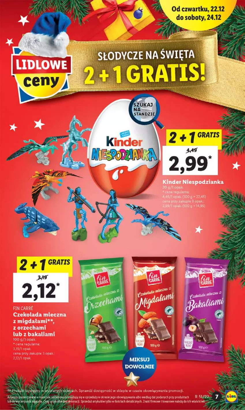 Gazetka promocyjna Lidl - GAZETKA - ważna 22.12 do 24.12.2022 - strona 7 - produkty: Fa, Gra