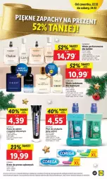 Gazetka promocyjna Lidl - GAZETKA - Gazetka - ważna od 24.12 do 24.12.2022 - strona 76 - produkty: Woda perfumowana, Halo, Gra, Corega, Płyn do płukania jamy ustnej, Bell, Perfum, Pasta do zębów, Płyn do płukania, Woda toaletowa, Woda
