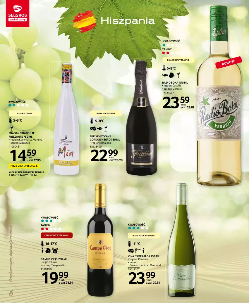 Gazetka promocyjna Selgros - Katalog Wina - ważna 08.03 do 04.08.2021 - strona 6 - produkty: Rioja