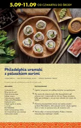 Gazetka promocyjna Biedronka - Kuchnia Azjatycka - Gazetka - ważna od 11.09 do 11.09.2024 - strona 15 - produkty: Top, Sos, Ser, Ryż, Por, Garnek, Rama, Sezam, Sushi, Wasa, Philadelphia, Surimi, Imbir