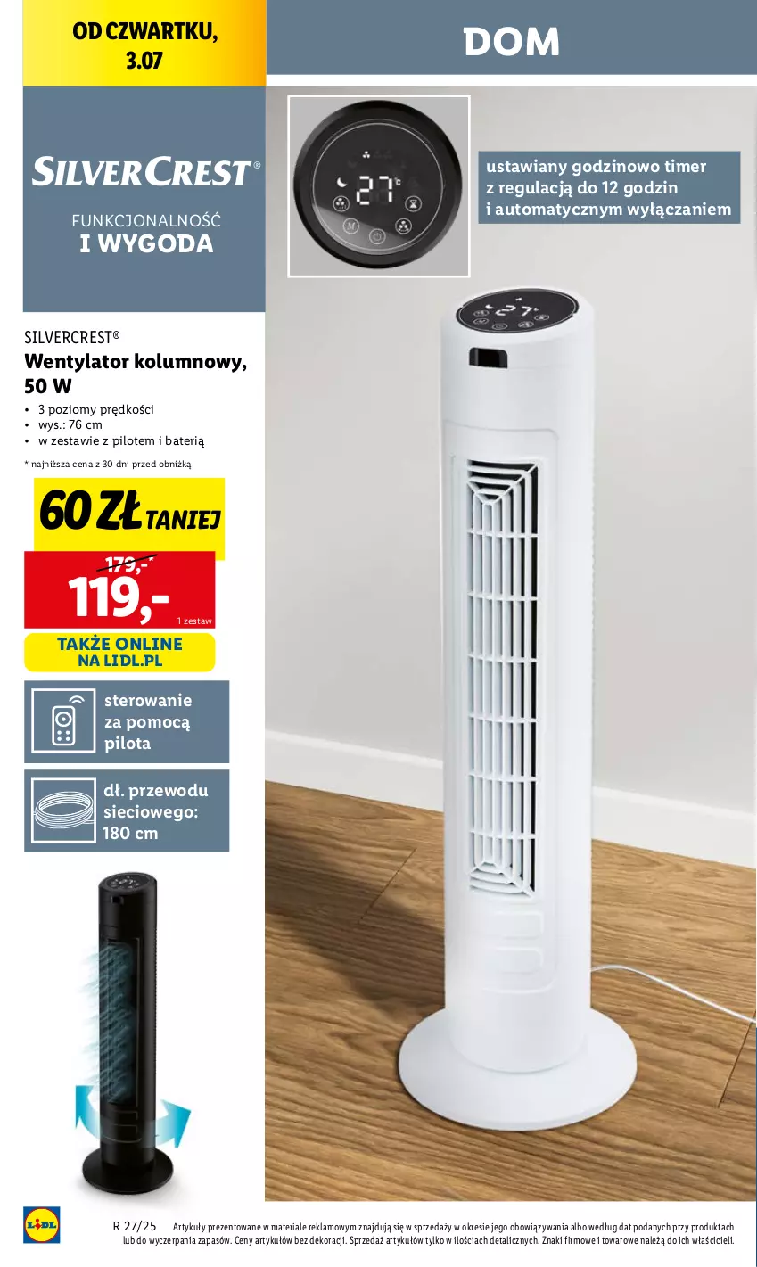 Gazetka promocyjna Lidl - GAZETKA - ważna 03.07 do 05.07.2025 - strona 10 - produkty: Silvercrest