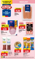 Gazetka promocyjna Lidl - GAZETKA - Gazetka - ważna od 05.07 do 05.07.2025 - strona 24 - produkty: Kurczak, Ser, Pur, Serdelki, Szynka, PIKOK, Kabanos
