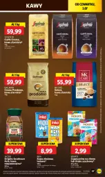 Gazetka promocyjna Lidl - GAZETKA - Gazetka - ważna od 05.07 do 05.07.2025 - strona 37 - produkty: Kawa rozpuszczalna, Gin, Inka, Kawa zbożowa, Kawa ziarnista, Dallmayr, Kawa, Cappuccino, Jacobs, Mango, Segafredo