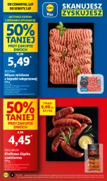 Gazetka promocyjna Lidl - GAZETKA - Gazetka - ważna od 05.07 do 05.07.2025 - strona 4 - produkty: Mięso mielone, Mięso mielone z łopatki wieprzowej, Grill, Kiełbasa, Mięso, Kiełbasa śląska