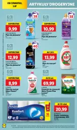 Gazetka promocyjna Lidl - GAZETKA - Gazetka - ważna od 05.07 do 05.07.2025 - strona 58 - produkty: Ludwik, Papier, Papier toaletowy, Płyn do płukania, Fairy, Zmywarki, Moments, Flora, Fa