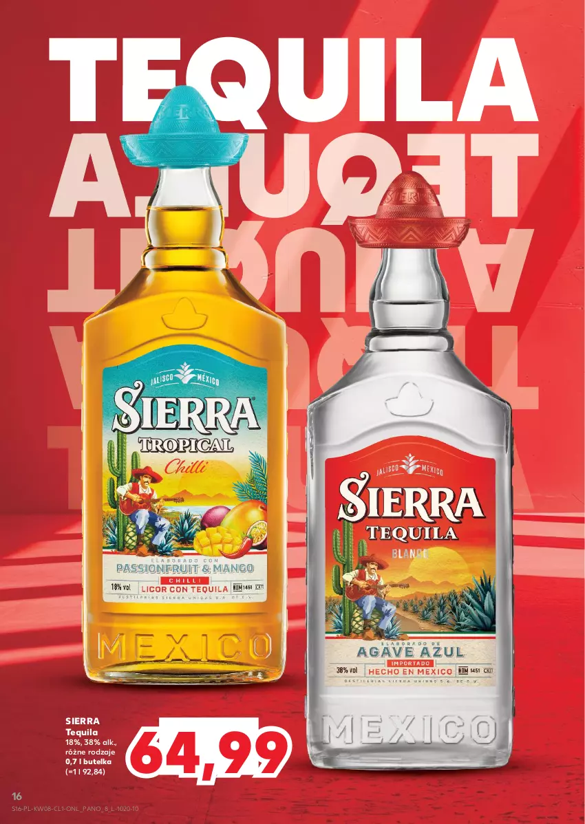 Gazetka promocyjna Kaufland - Barek Kauflandu - ważna 20.02 do 05.03.2025 - strona 16 - produkty: Tequila