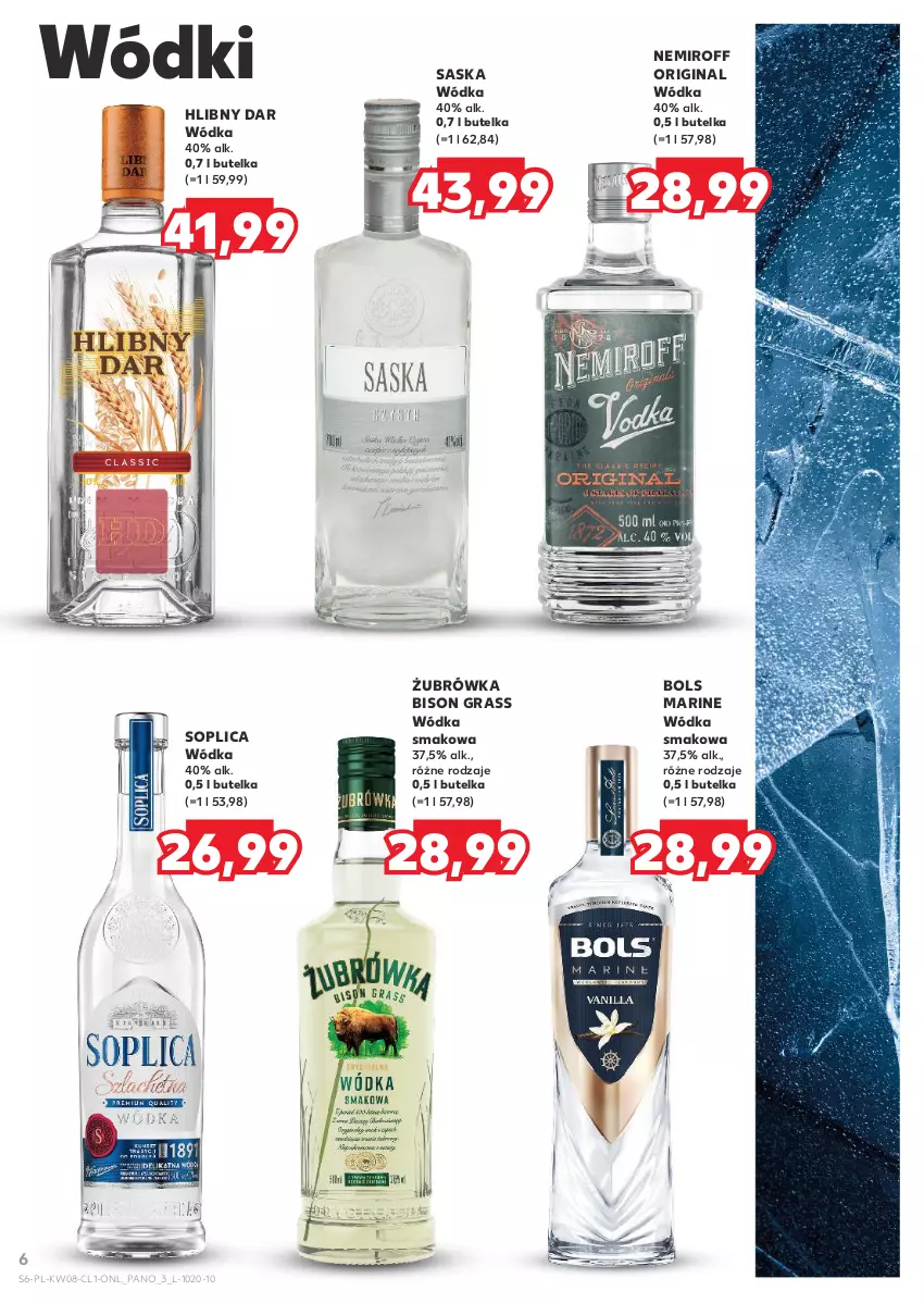 Gazetka promocyjna Kaufland - Barek Kauflandu - ważna 20.02 do 05.03.2025 - strona 6 - produkty: Bols, Gin, Gra, Saska, Soplica, Wódka