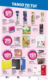 Gazetka promocyjna E Leclerc - Gazetka - ważna od 13.01 do 13.01.2025 - strona 19 - produkty: Ser, Noż, Nożyczki, Papier, Długopis, Kolorowanka, Marker, Kosz, Panga, Podkładka, Podkład