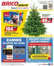 Gazetka promocyjna Bricomarche - Gazetka - ważna od 07.12 do 07.12.2024 - strona 1 - produkty: Top, Mop, Kask, Vileda, Wiadro, LG