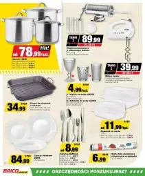Gazetka promocyjna Bricomarche - Gazetka - ważna od 07.12 do 07.12.2024 - strona 2 - produkty: Piec, Top, Ser, Garnek, Widelec, Pojemnik, Mikser, Warka, Forma do pieczenia, LANA, Talerz, Mikser ręczny, Pojemnik na ciasto, Szklanka, Pokrywa, Folia aluminiowa, Fa