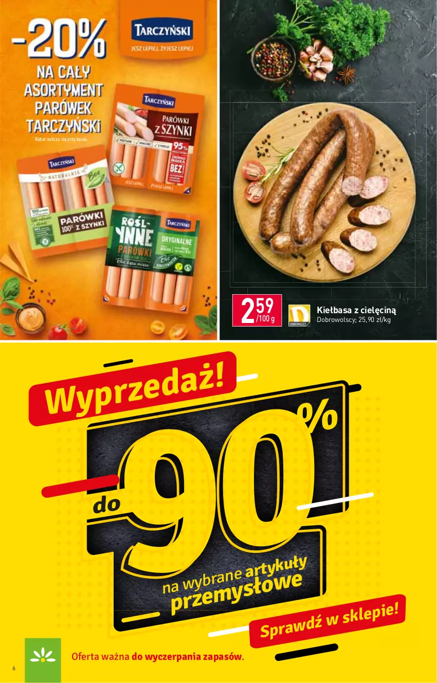 Gazetka promocyjna Stokrotka - Supermarket - ważna 13.01 do 19.01.2022 - strona 6 - produkty: Kiełbasa