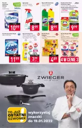 Gazetka promocyjna Stokrotka - Supermarket - Gazetka - ważna od 19.01 do 19.01.2022 - strona 14 - produkty: Domestos, Por, Pur, Ajax, Papier, Duck, Ręcznik, Płyn do wc, Calgon, Pedigree, LG