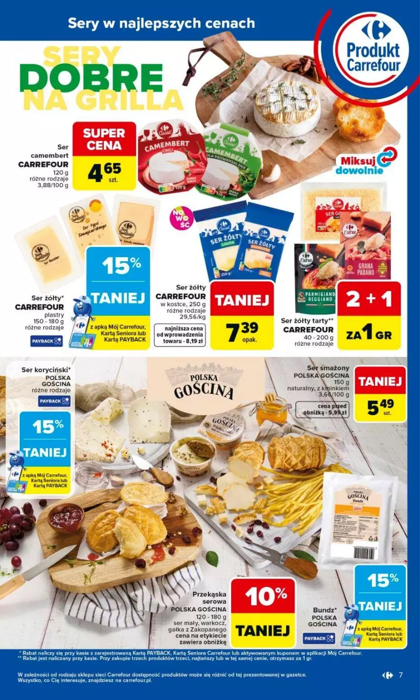 Gazetka promocyjna Carrefour - Gazetka Produkt Carrefour od poniedziałku! - ważna 25.05 do 06.06.2026 - strona 7 - produkty: Camembert, Gałka, Koc, Ser