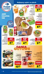Gazetka promocyjna Carrefour - Gazetka Produkt Carrefour od poniedziałku! - Gazetka - ważna od 06.06 do 06.06.2026 - strona 8 - produkty: Sałatka, Makaron, Hummus, Mus, Zupa, Sałat, Burger, Danie gotowe