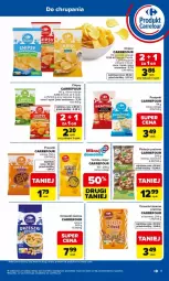 Gazetka promocyjna Carrefour - Gazetka Produkt Carrefour od poniedziałku! - Gazetka - ważna od 06.06 do 06.06.2026 - strona 9 - produkty: Pistacje, Top, Sos, Koc, Orzeszki, Chipsy, Tortilla, Tortilla Chips, Precelki, Orzeszki ziemne