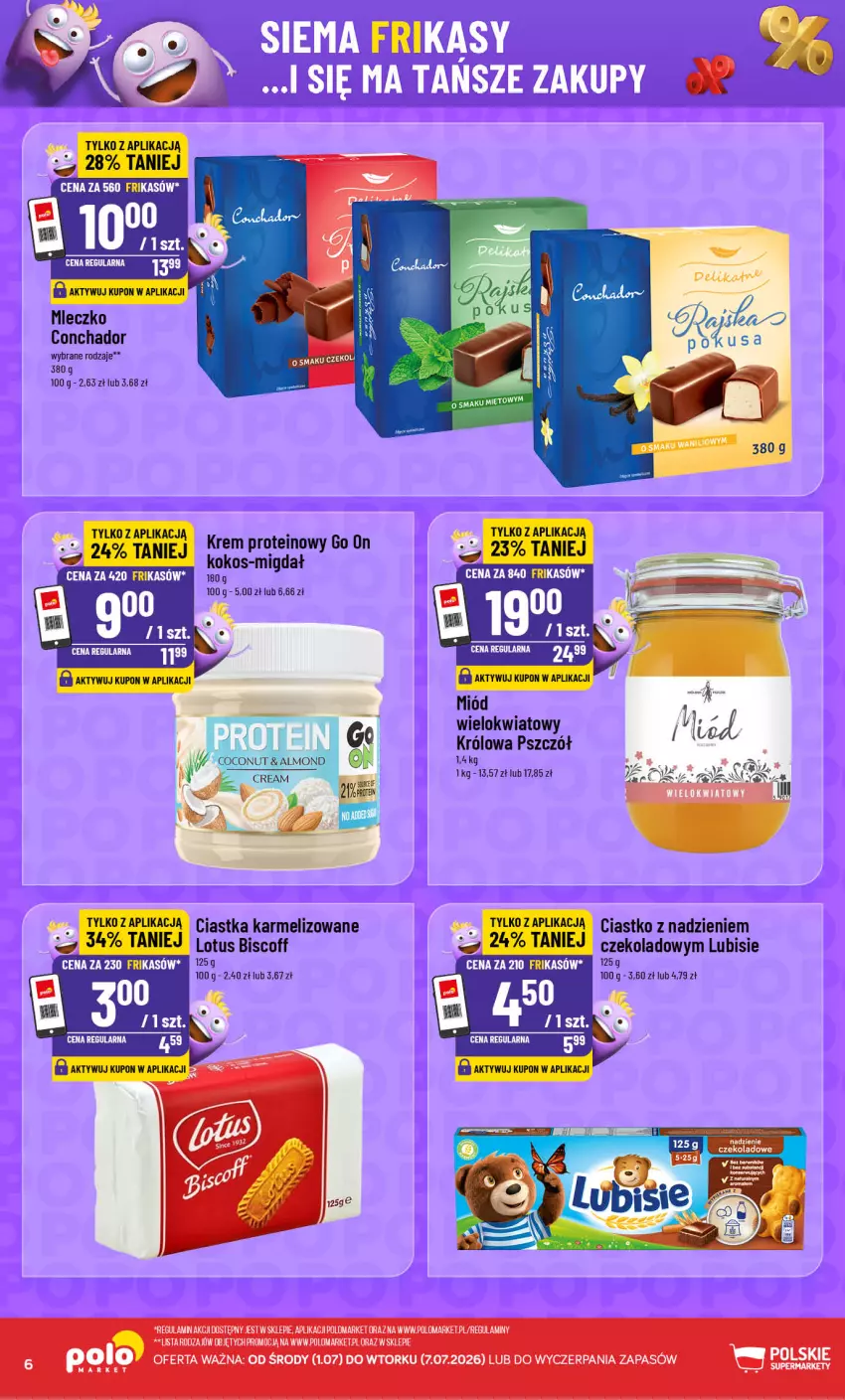 Gazetka promocyjna PoloMarket - Frikasy G27 - ważna 01.07 do 07.07.2026 - strona 6 - produkty: Kokos, Lubisie, Mleczko