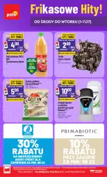 Gazetka promocyjna PoloMarket - Frikasy G27 - Gazetka - ważna od 07.07 do 07.07.2026 - strona 1 - produkty: Sok, Rexona, Laur, Sok jabłkowy, Prima, Grill, Antyperspirant, Ogród