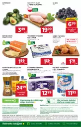 Gazetka promocyjna Stokrotka - Supermarket - Gazetka - ważna od 12.08 do 12.08.2025 - strona 46 - produkty: Piwo, Kurczak, Tchibo, Warzywa, Kawa rozpuszczalna, Ser, JBL, Telefon, Papier, Twaróg, Filet z piersi kurczaka, Kawa, O nas, Papier toaletowy, Dres, Ręcznik, Edam, Twaróg półtłusty, Foxy, Owoce, Wagi, Mięso, Fa