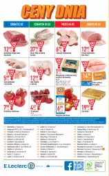 Gazetka promocyjna E Leclerc - Gazetka - ważna od 12.02 do 12.02.2022 - strona 24 - produkty: Kurczak, Top, Sos, Por, Truskawki, Karkówka wieprzowa, Szal, Kosz, Szarlotka, Palma, Schab wieprzowy, Margaryna, Sport, Stock, Dorsz, Golonka wieprzowa, Olej, Pomidory, Fa