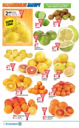 Gazetka promocyjna E Leclerc - Gazetka - ważna od 12.02 do 12.02.2022 - strona 4 - produkty: Mandarynki, Sok, Ser, Cytryny, Pomarańcze, Siatka, Pomelo, Deser, Grejpfrut