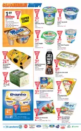 Gazetka promocyjna E Leclerc - Gazetka - ważna od 12.02 do 12.02.2022 - strona 8 - produkty: Mozzarella, Ser topiony, Serek wiejski, Top, Ser, Piątnica, Zott, Brie, Jogurt, Serek homogenizowany, Serek, Margaryna, Camembert, Bakoma, Hochland, Danio, Deser, Twój Smak, Flora, Napój, Monte