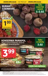 Gazetka promocyjna Stokrotka - Supermarket - Gazetka - ważna od 07.02 do 07.02.2024 - strona 2 - produkty: Konserwa turystyczna, Warzywa, Ser, Rama, Tran, Buraki, Danio, Owoce, Mięso