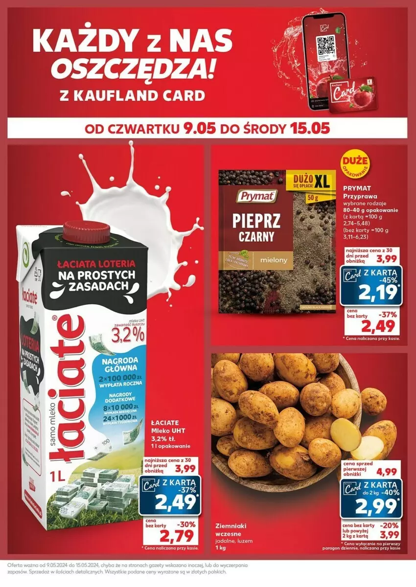 Gazetka promocyjna Kaufland - ważna 13.05 do 15.05.2024 - strona 14 - produkty: Mleko, Pieprz