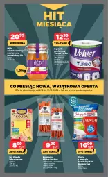 Gazetka promocyjna Netto - Od Czwartku - Gazetka - ważna od 11.12 do 11.12.2024 - strona 20 - produkty: Ser, Papier, Velvet, Ręcznik, Miód, Kabanos, Mintaj, Gouda, Nektar