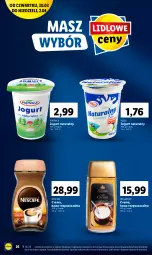 Gazetka promocyjna Lidl - GAZETKA - Gazetka - ważna od 02.04 do 02.04.2023 - strona 26 - produkty: Jogurt naturalny, Nescafé, Kawa rozpuszczalna, Piątnica, Bell, Jogurt, Kawa, Pilos, Bella