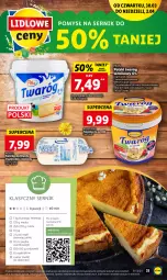 Gazetka promocyjna Lidl - GAZETKA - Gazetka - ważna od 02.04 do 02.04.2023 - strona 31 - produkty: Ser, Por, Cukier puder, Twaróg, Cukier, Kuchnia, Pilos, Puder, Twaróg półtłusty, Olej