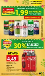 Gazetka promocyjna Lidl - GAZETKA - Gazetka - ważna od 02.04 do 02.04.2023 - strona 7 - produkty: Piwa, Coca-Cola