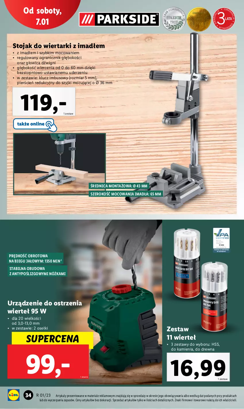 Gazetka promocyjna Lidl - GAZETKA - ważna 02.01 do 07.01.2023 - strona 42 - produkty: Cień, Dźwig, Gra, Stojak, Top