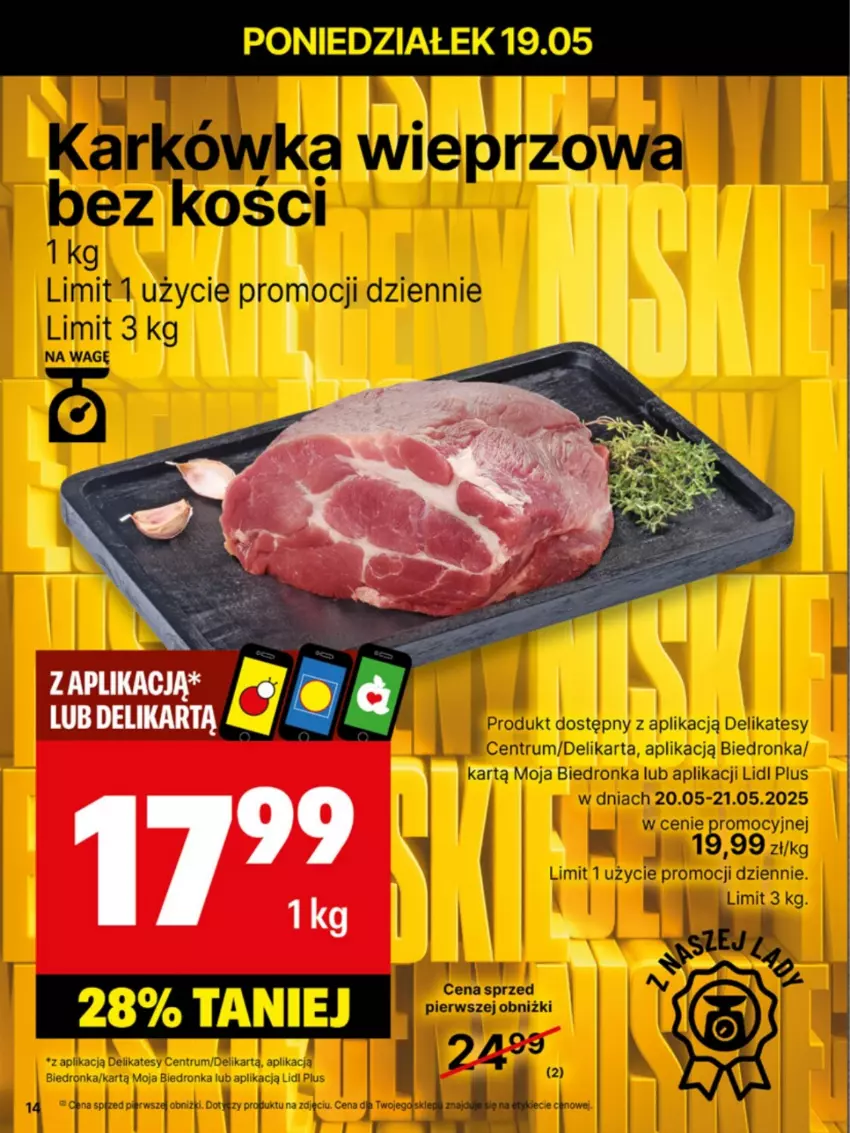 Gazetka promocyjna Delikatesy Centrum - Franczyza DC21 Poniedziałek - ważna 19.05 do 25.05.2025 - strona 14 - produkty: Rum