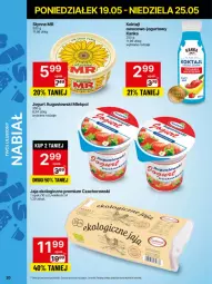 Gazetka promocyjna Delikatesy Centrum - Franczyza DC21 Poniedziałek - Gazetka - ważna od 25.05 do 25.05.2025 - strona 20 - produkty: Jaja, Jogurt