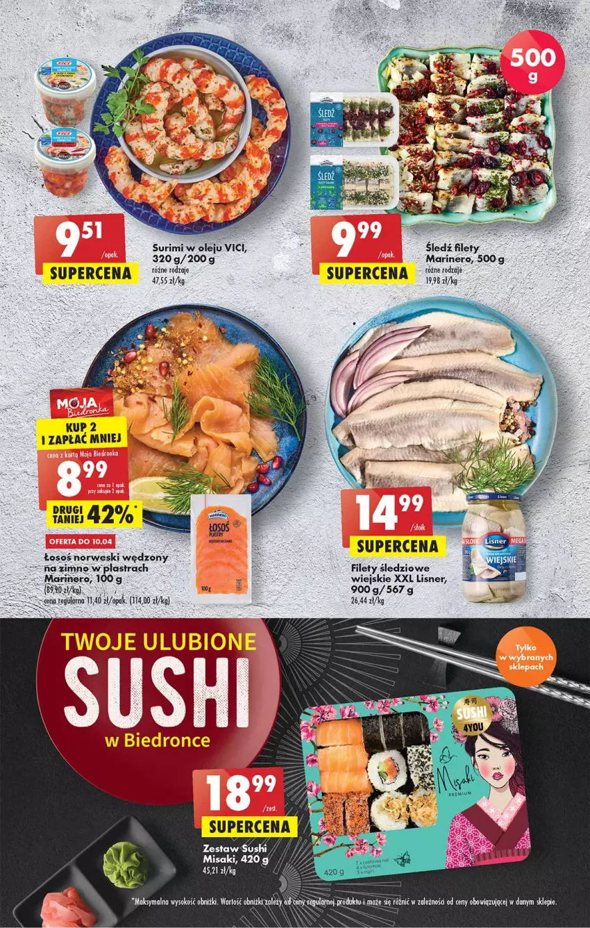 Gazetka promocyjna Biedronka - W tym tygodniu - ważna 07.04 do 13.04.2022 - strona 17 - produkty: AEG, Lisner, Olej, Surimi