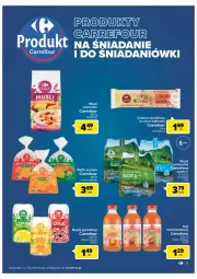 Gazetka promocyjna Carrefour - Gazetka Carrefour - Gazetka - ważna od 10.09 do 10.09.2022 - strona 5 - produkty: Sok, Ser, Mus, Chałwa, Wafle, Woda mineralna, Woda