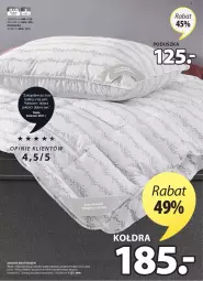 Gazetka promocyjna Jysk - Oferta tygodnia - Gazetka - ważna od 14.09 do 14.09.2021 - strona 10 - produkty: Ser, Kołdra, Cień, Poduszka, Kasia