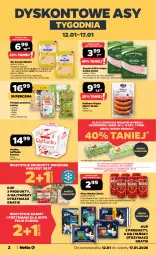 Gazetka promocyjna Netto - Od Poniedziałku - Gazetka - ważna od 17.01 do 17.01.2026 - strona 2 - produkty: Piwa, Piwo, Pistacje, Cheddar, Ser, Pur, Gra, Salami, Jaja, Praliny, Purina, Kosz, Produkty mrożone, Raffaello, Warka, Szynka, Przysmaki, Ferrero, Felix, Ser salami, Gouda, Kiełbasa, Helio, Kokos, Kiełbasa śląska, Fa