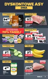 Gazetka promocyjna Netto - Od Poniedziałku - Gazetka - ważna od 17.01 do 17.01.2026 - strona 3 - produkty: Majonez, Ser, Kawa ziarnista, Ogórek, Kawa, Filet z piersi indyka, Schab wieprzowy, Lavazza, Masło