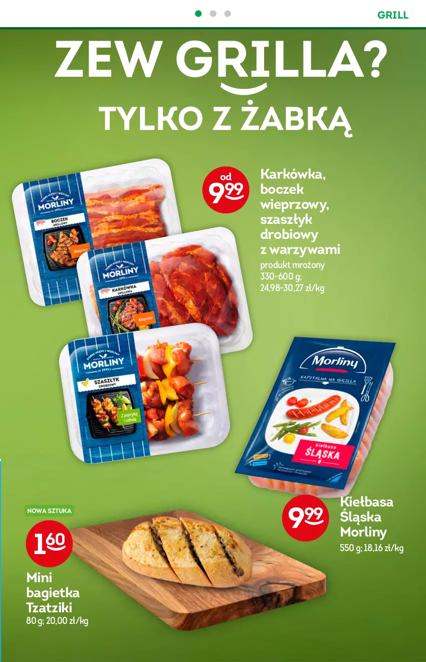 Gazetka promocyjna Żabka - ważna 14.07 do 20.07.2021 - strona 19 - produkty: Bagietka, Boczek, Boczek wieprzowy, Grill, Kiełbasa, Morliny, Warzywa