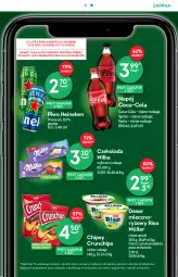 Gazetka promocyjna Żabka - Gazetka - ważna od 20.07 do 20.07.2021 - strona 7 - produkty: Piwa, Piwo, Piec, Ser, Ryż, Gra, Chipsy, Heineken, O nas, Coca-Cola, Czekolada, Müller, Crunchips, Fanta, Deser, Sprite, Napój, Milka, Fa