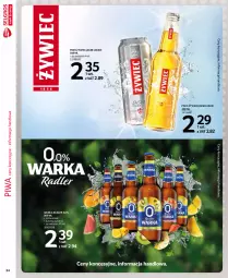 Gazetka promocyjna Selgros - Extra Oferta - Gazetka - ważna od 30.06 do 30.06.2021 - strona 34 - produkty: Piwa, Piwo, Warka, Radler
