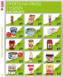 Gazetka promocyjna Selgros - Extra Oferta - Gazetka - ważna od 30.06 do 30.06.2021 - strona 42 - produkty: Piec, Serek wiejski, Koncentrat pomidorowy, Nutella, Parówki sokoliki, Corn flakes, Sos, Sok, Ser, Bell, Parówki, Papryka, Kawa, Tarta, Serek, Krem orzechowy, Mleko zagęszczone, Tuńczyk, Bella, Kabanos, Bułka tarta, Jogobella, Masło, Olej, Ocet, Bułka, Mleko
