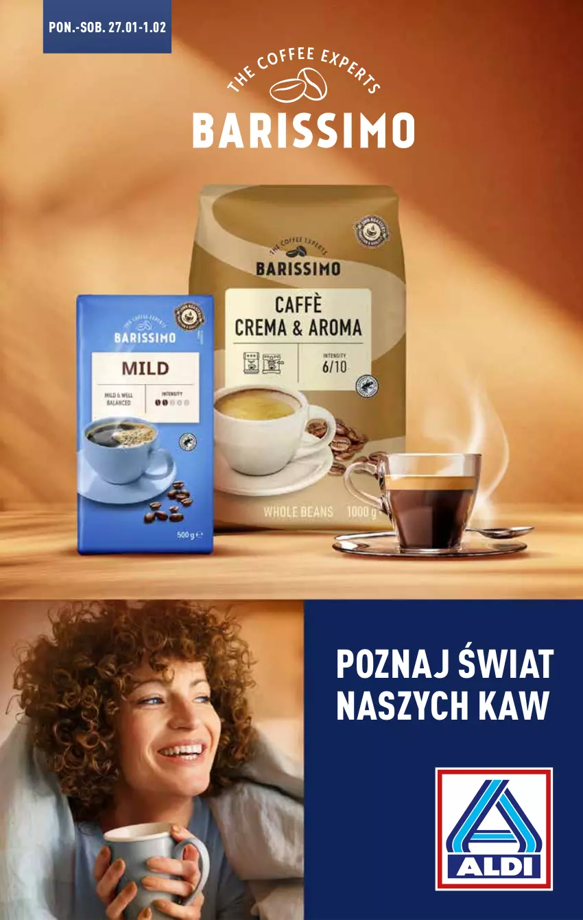 Gazetka promocyjna Aldi - Poznaj świat naszych kaw - ważna 27.01 do 01.02.2025 - strona 1