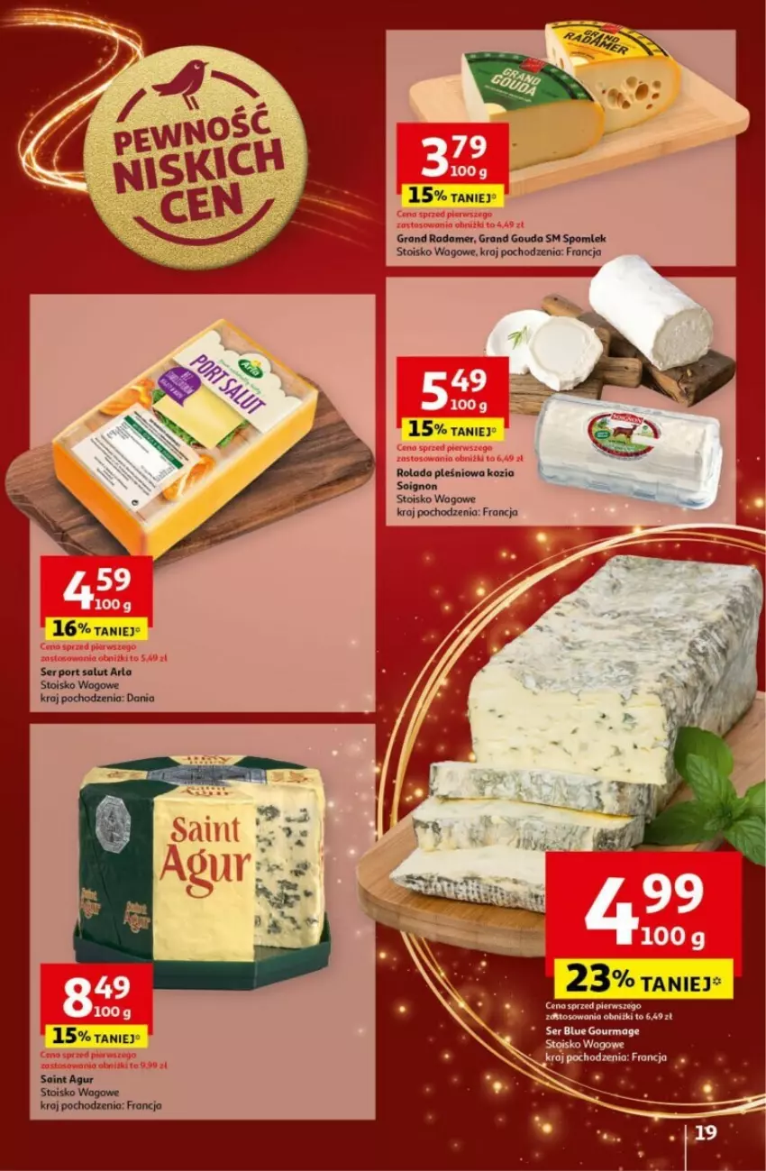 Gazetka promocyjna Auchan - ważna 19.12 do 24.12.2024 - strona 14 - produkty: Por, Ser