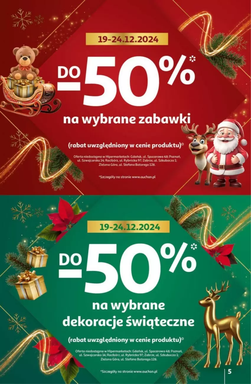 Gazetka promocyjna Auchan - ważna 19.12 do 24.12.2024 - strona 45 - produkty: Acer, Fa