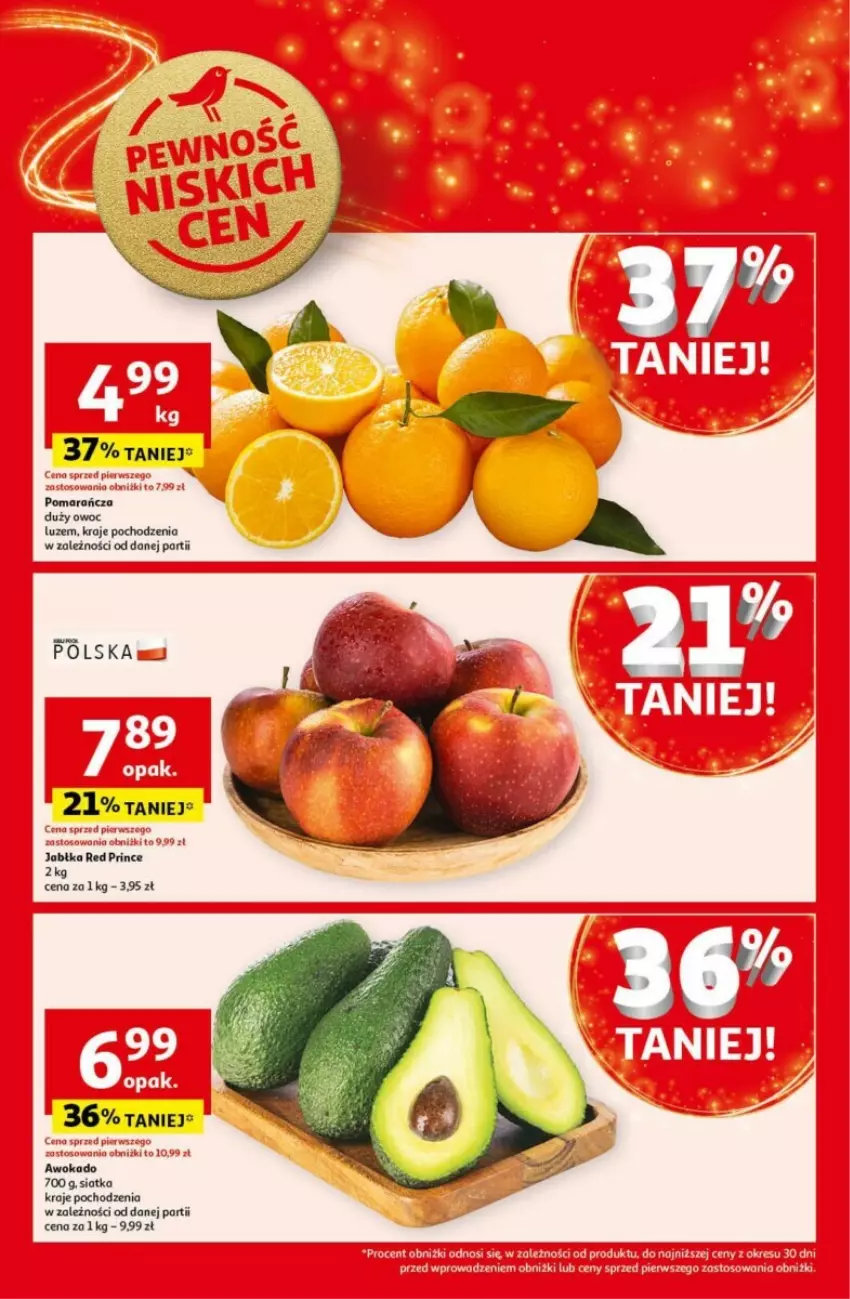 Gazetka promocyjna Auchan - ważna 19.12 do 24.12.2024 - strona 63 - produkty: Jabłka, Siatka