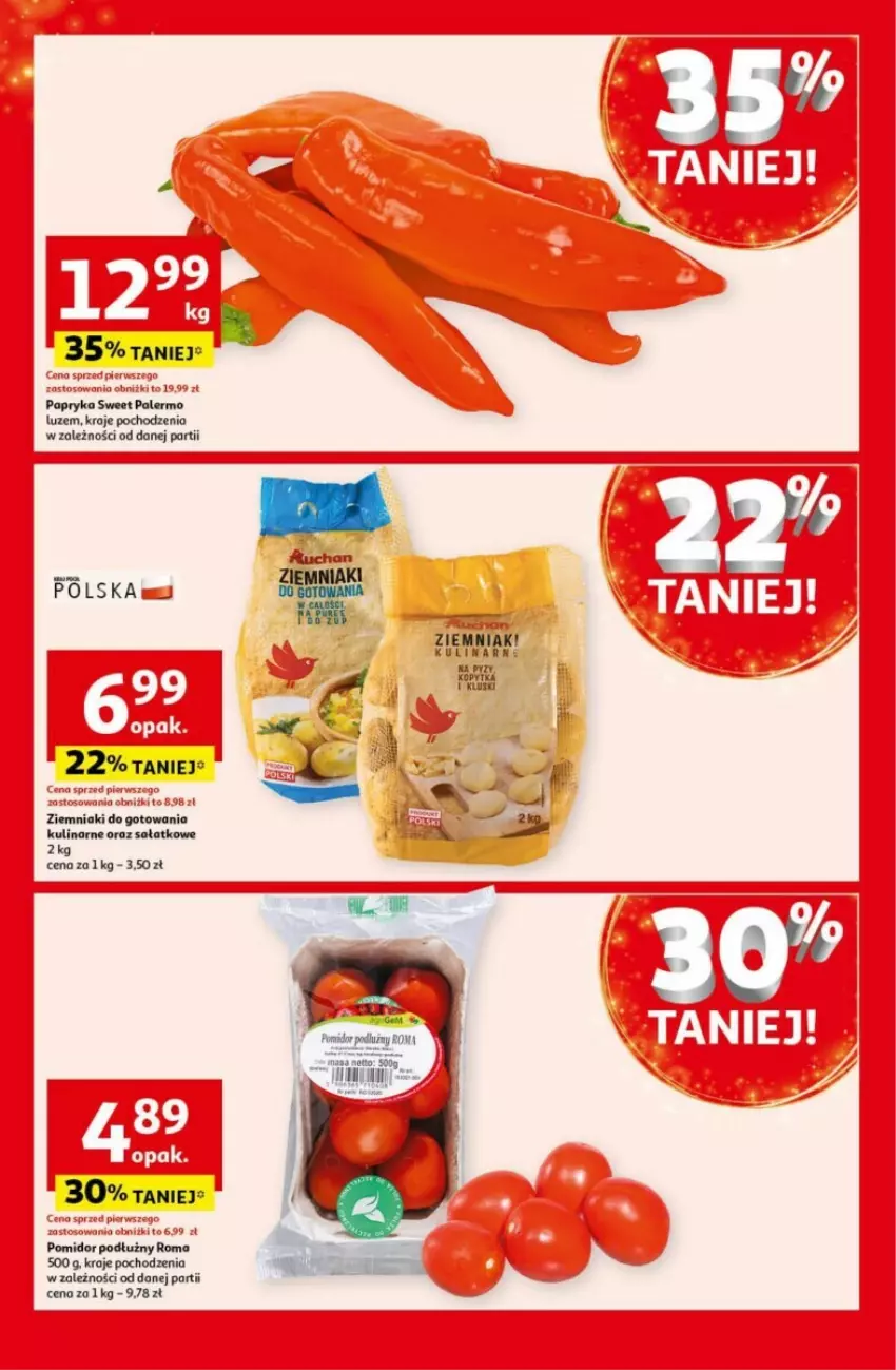 Gazetka promocyjna Auchan - ważna 19.12 do 24.12.2024 - strona 64 - produkty: Sałat